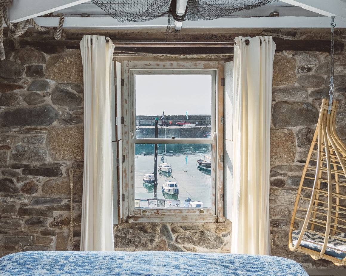View from the bedroom at Harbour Moon