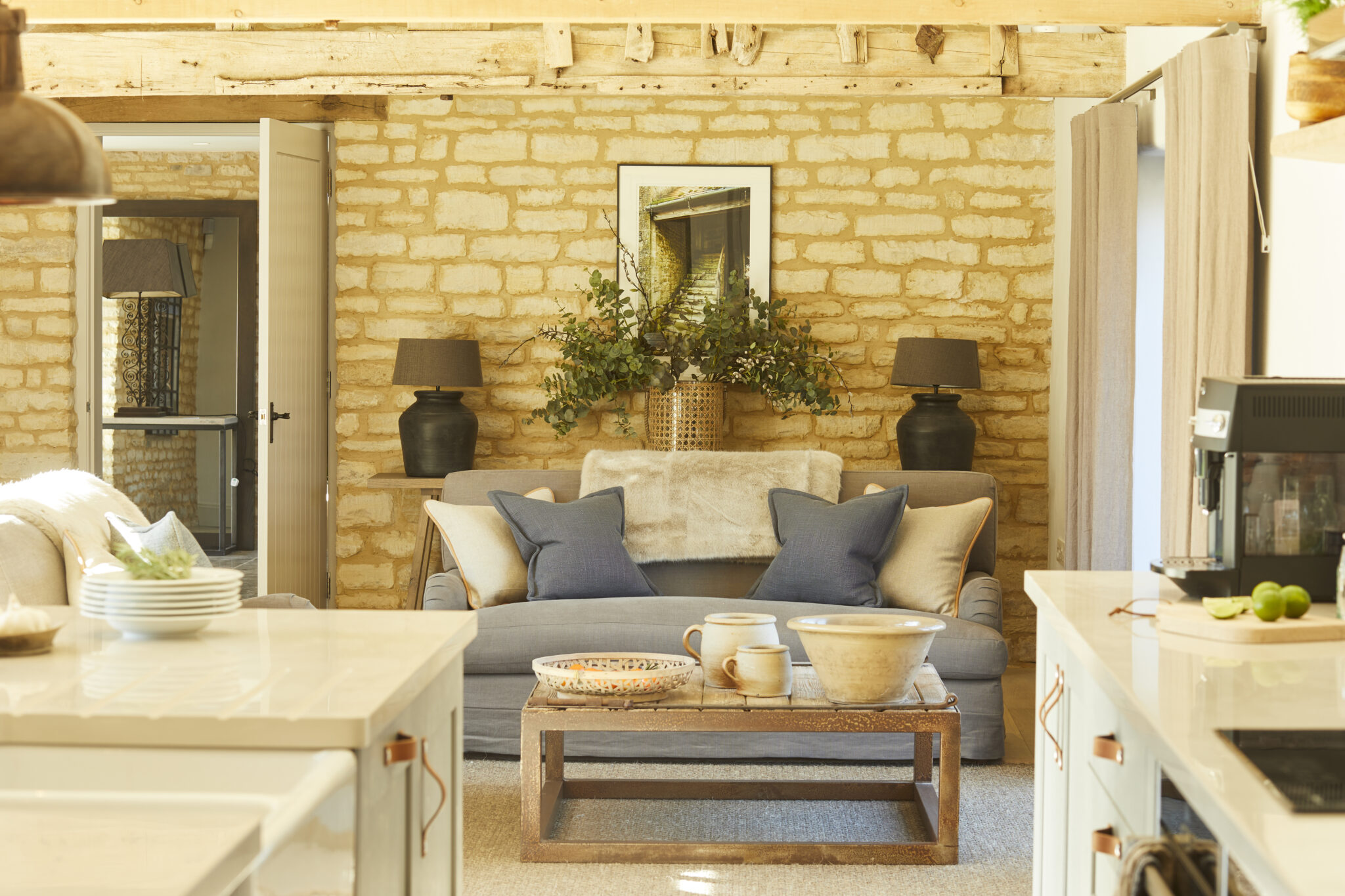 the grain store cotswolds living room