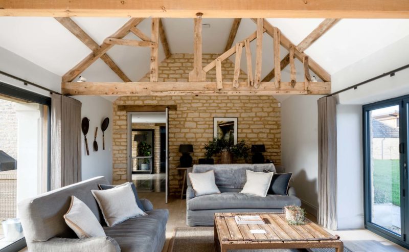 The Grain Store Open Plan Living Room Barn Conversion