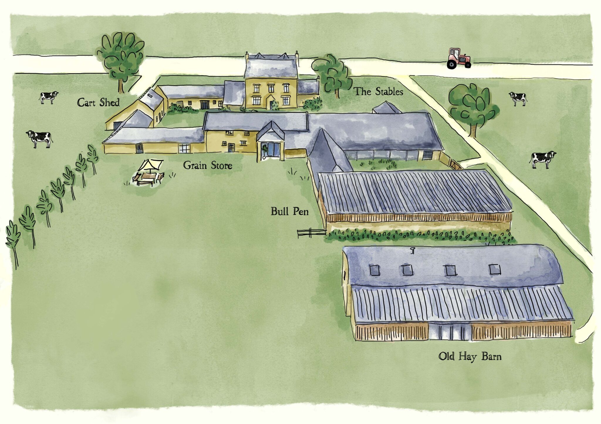 The Farm Site Map