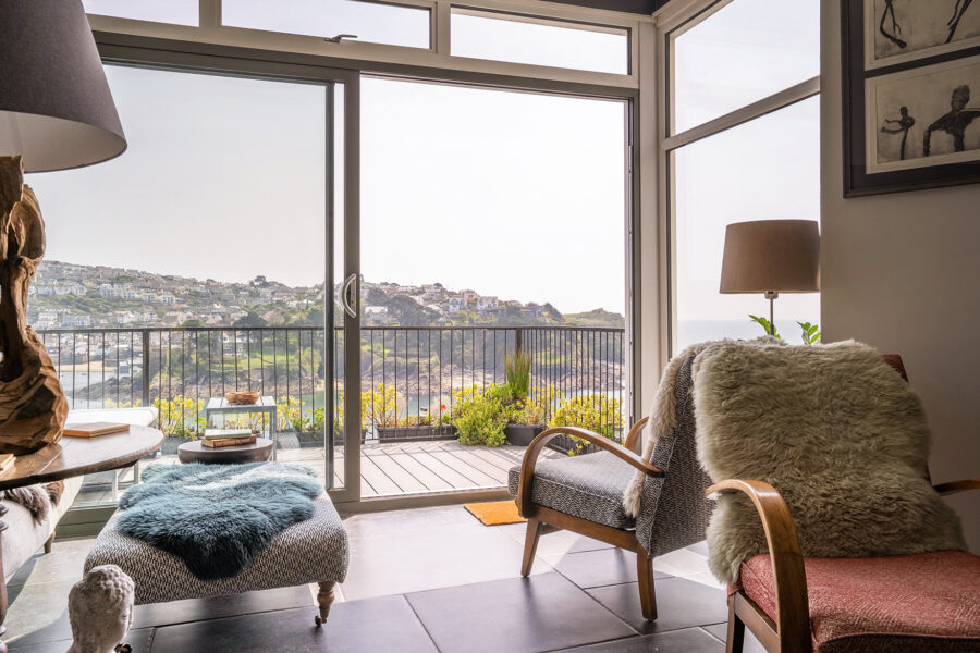 White Rock balcony view