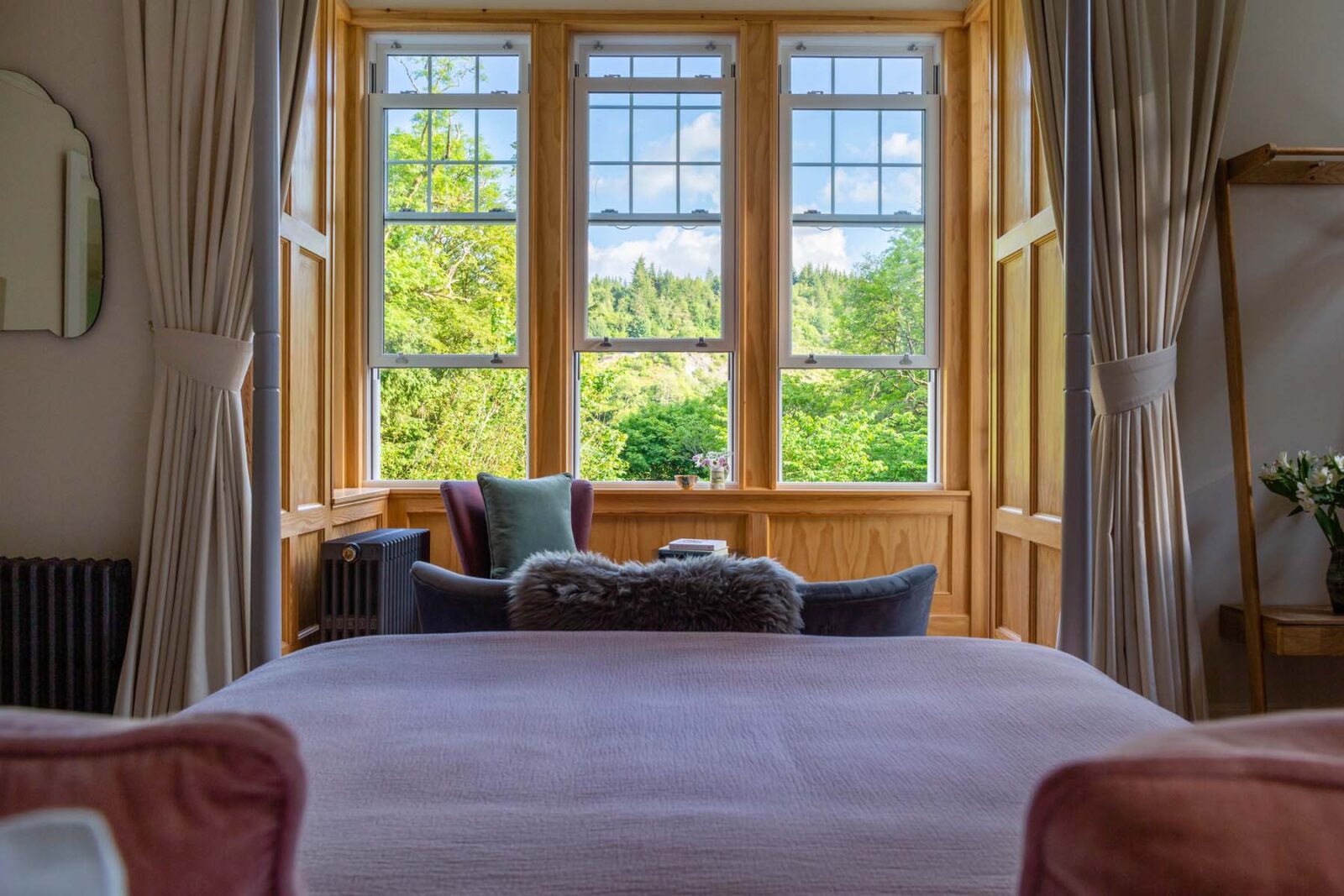 View from bedroom outside