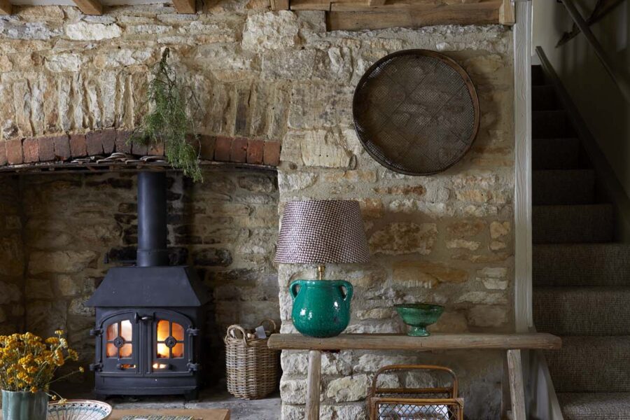Log Burner Fireplace Living Room