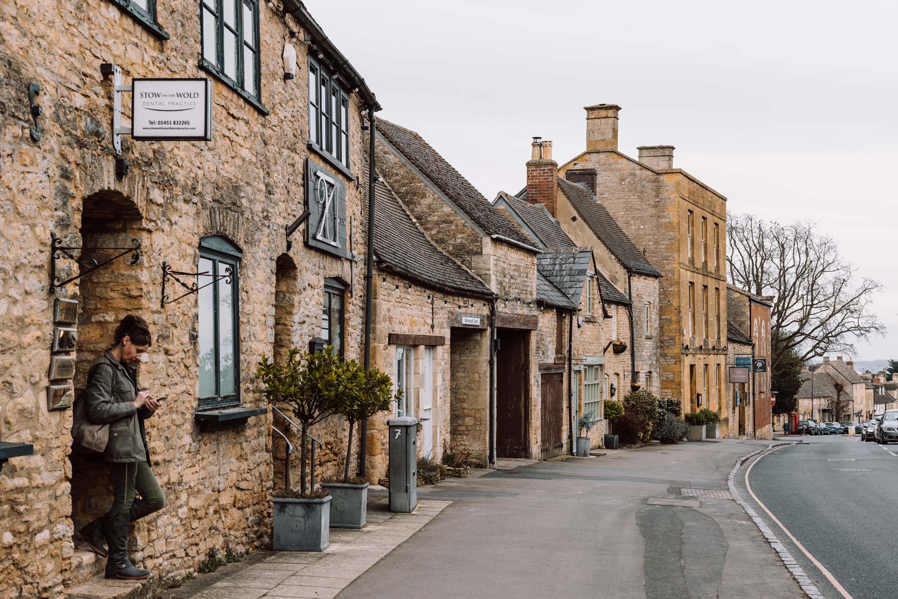 Cotswold stone village Stow on the wold