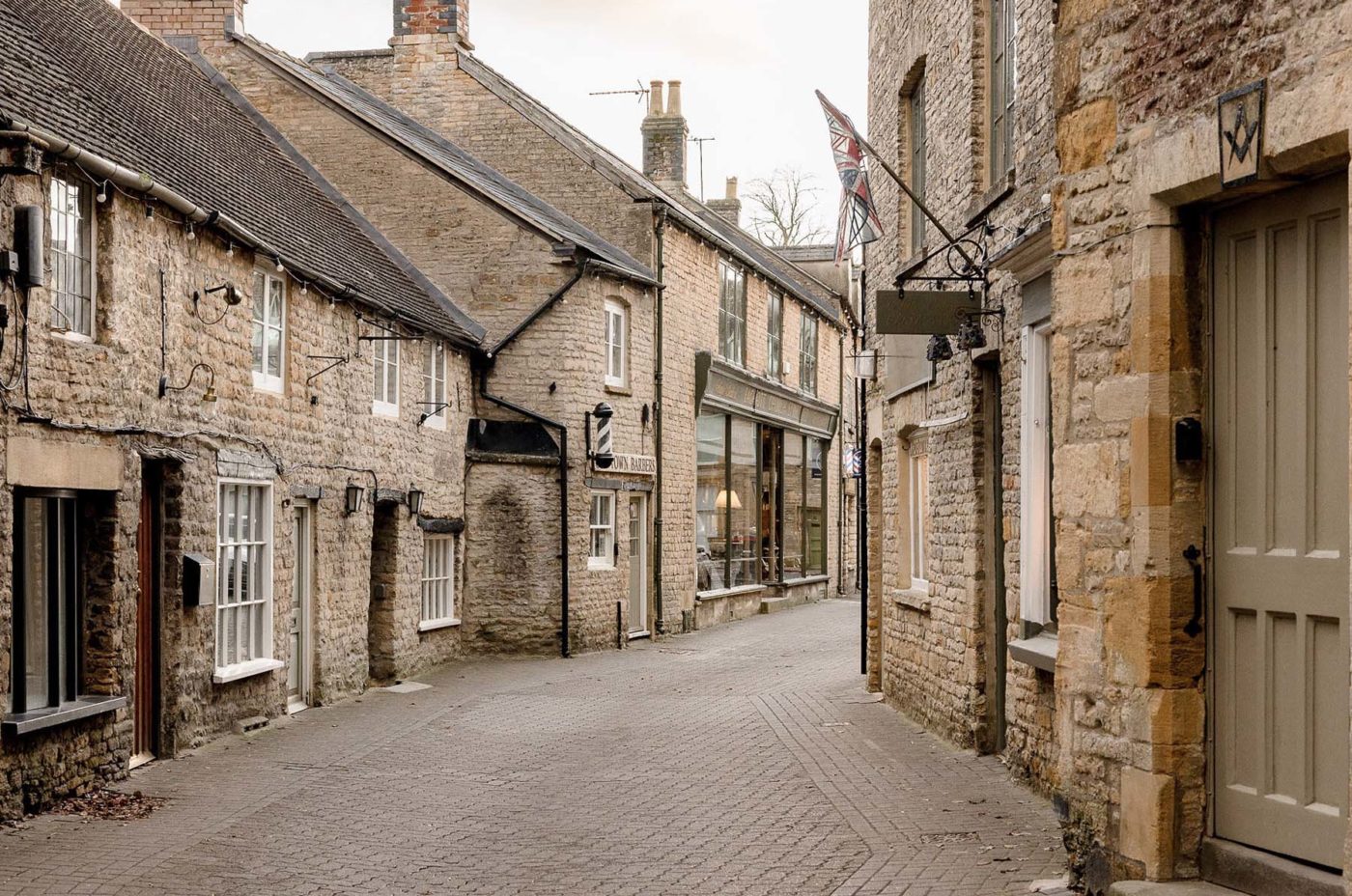 Stow-On-The-Wold cobbled street