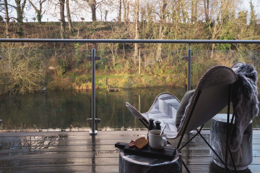 View from the terrace outside the master bedroom