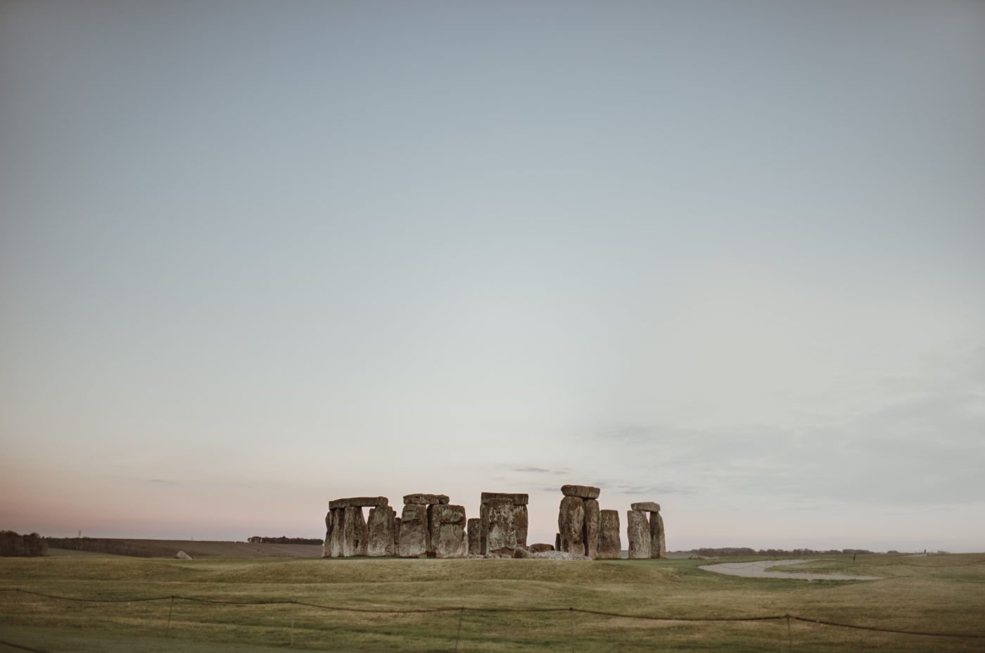 Stonehenge at dusk