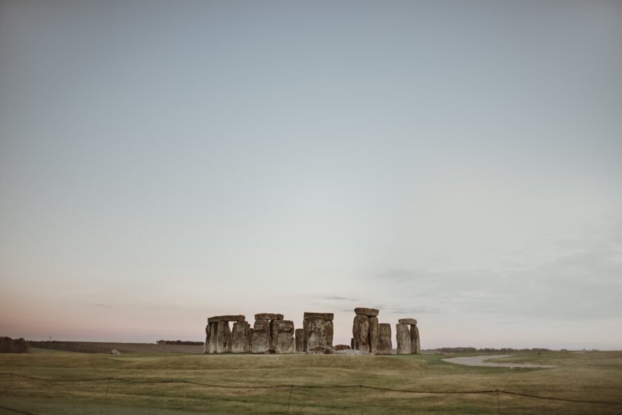 Stonehenge at dusk