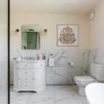 Fox Hollow Cottage Windsor Great Park Surrey marble bathroom luxury