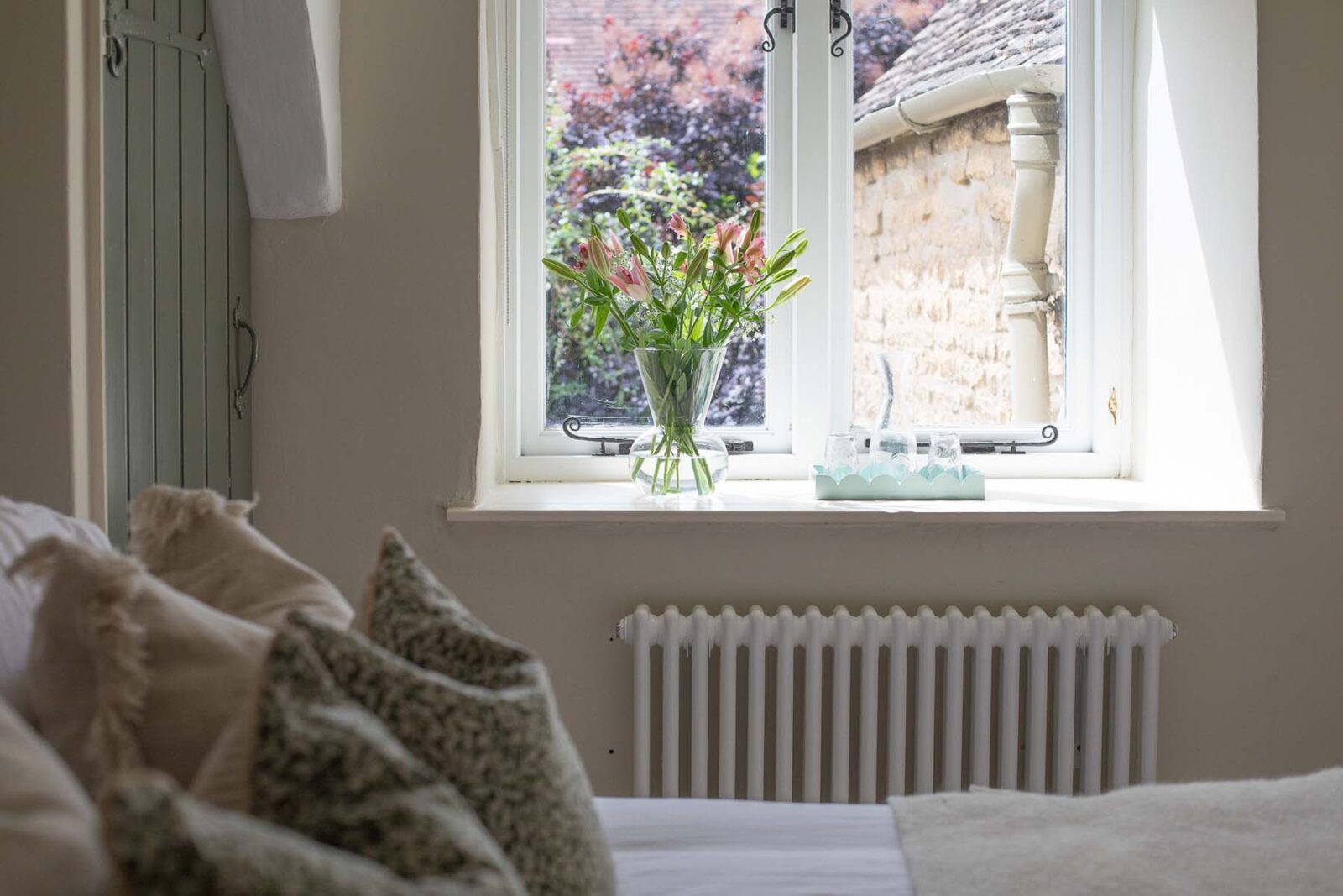 view from bedroom window