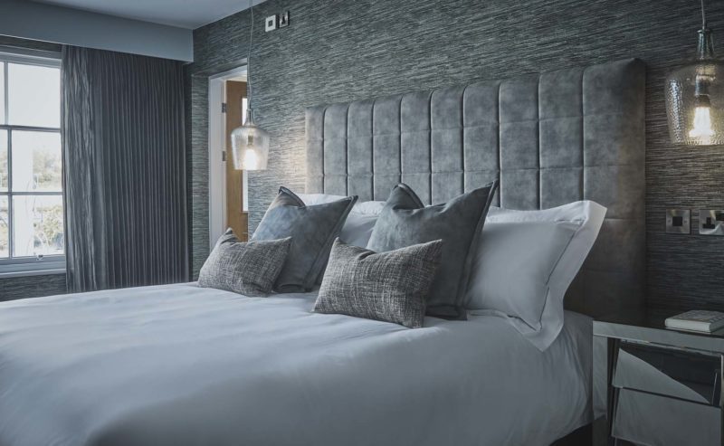 Luxury Grey kingsize bedroom