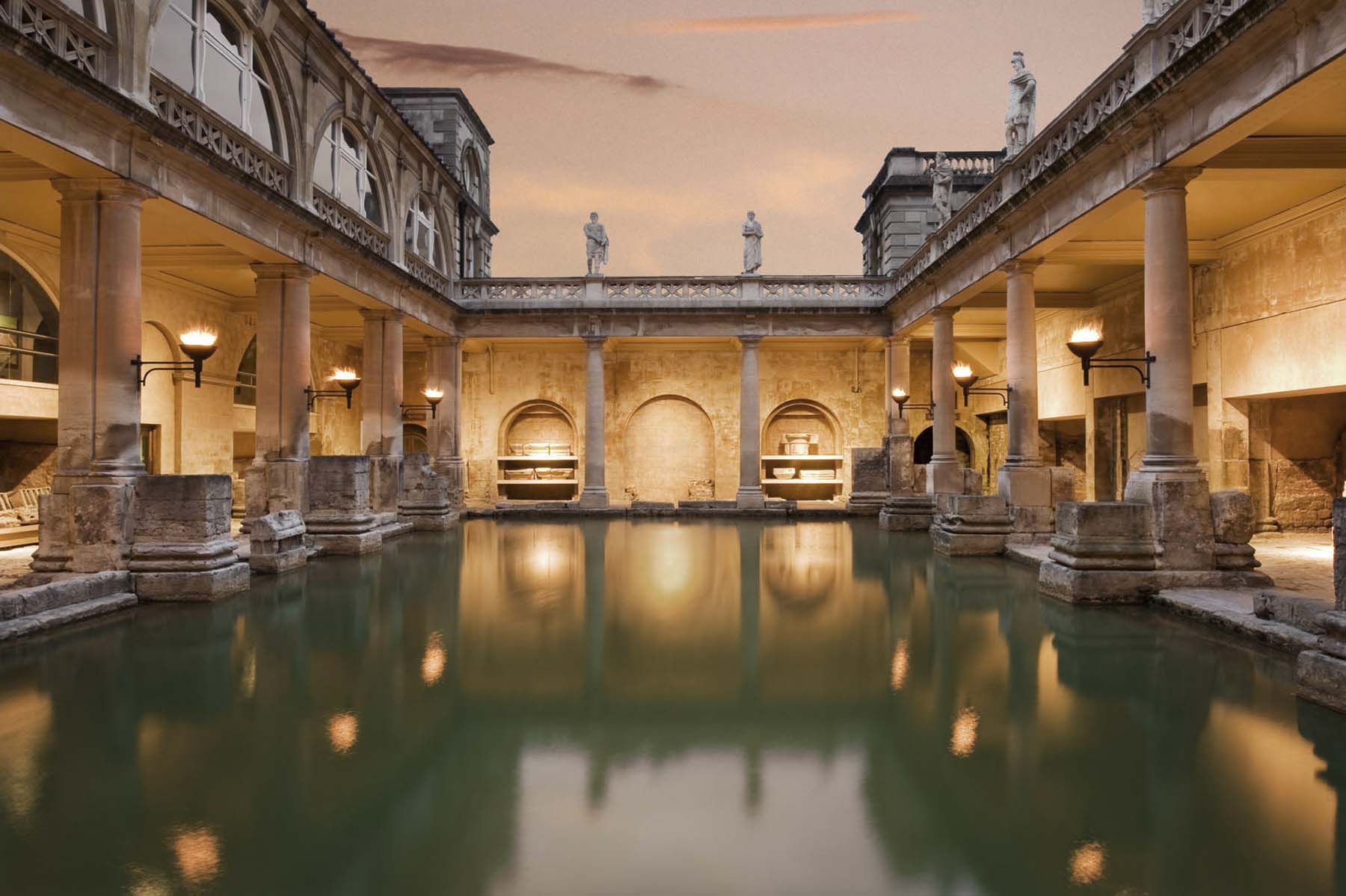 Roman baths Bath Somerset