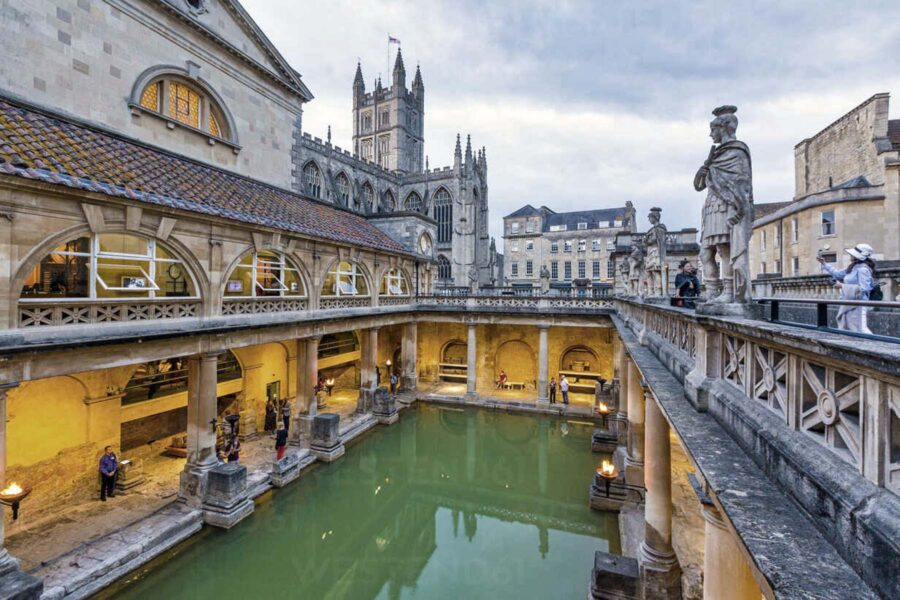 Roman baths Bath Somerset