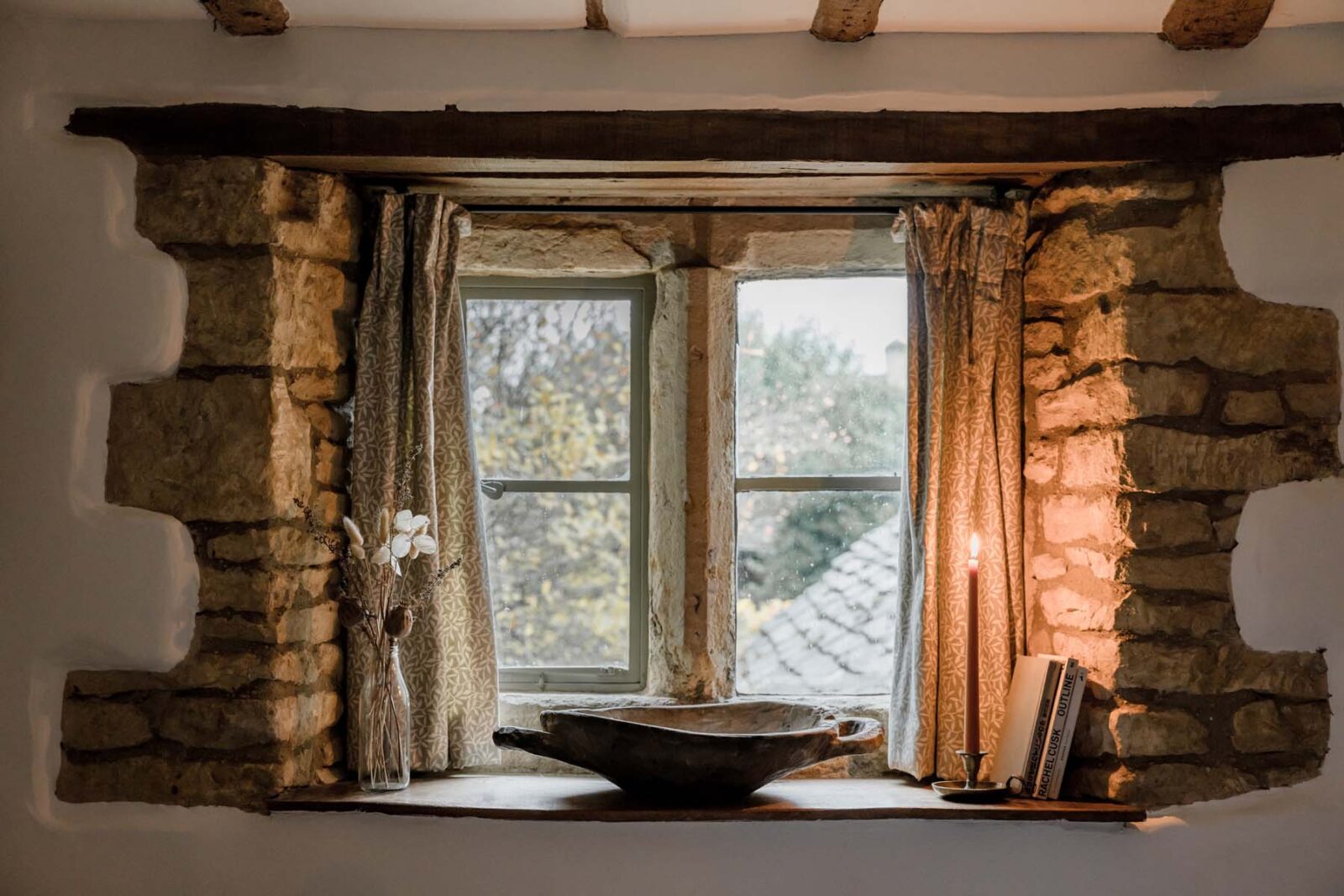 window sill from inside
