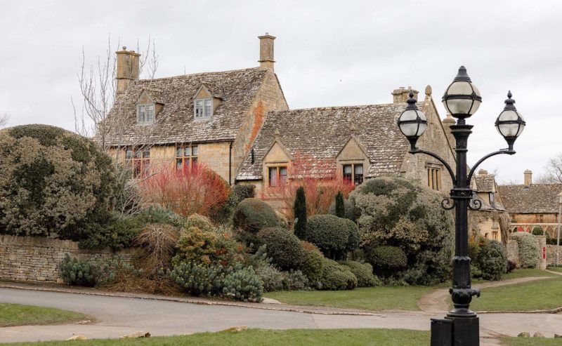 Houses in a Cotswold village