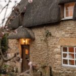 Thatched Cotswold Stone cottage