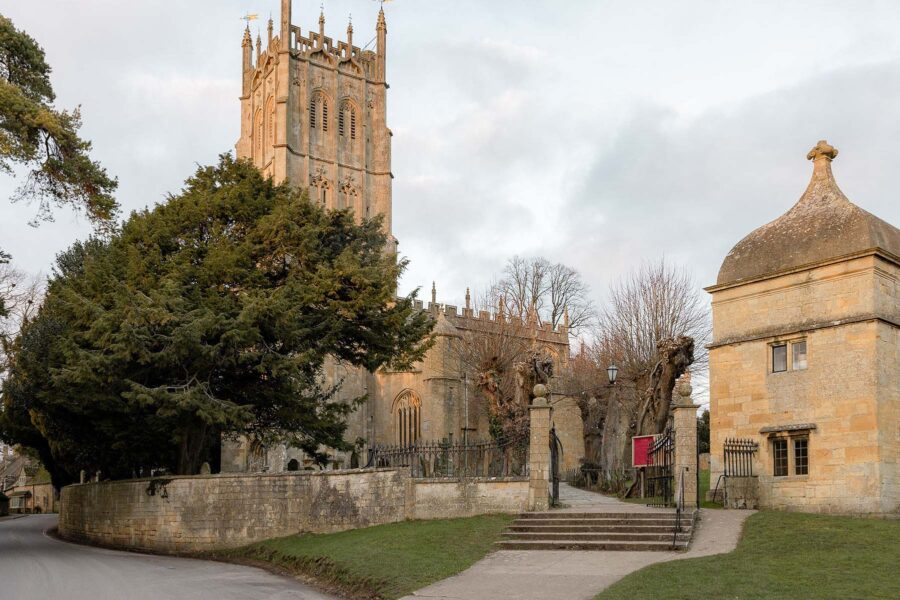 Old English village church