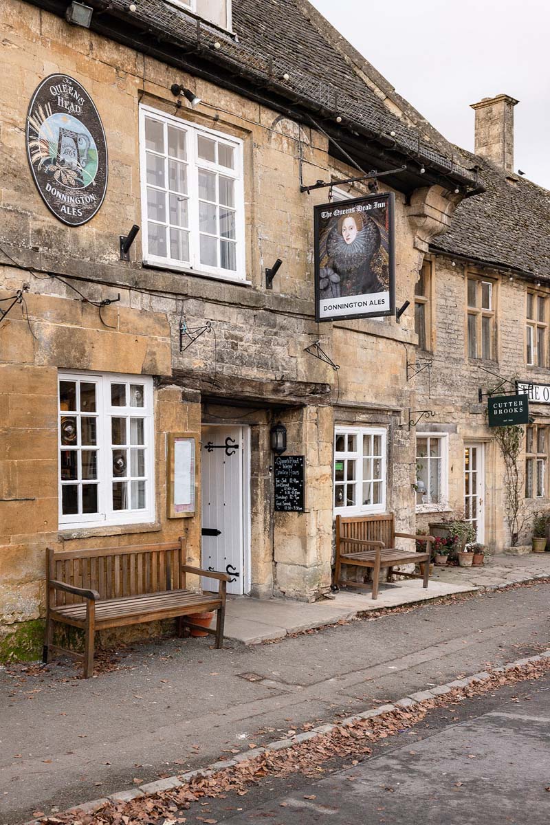 Cotswold pub exterior