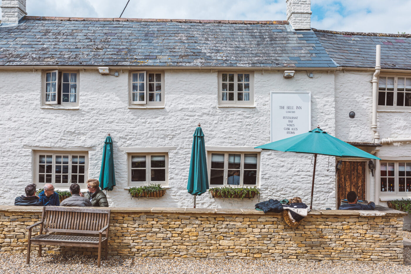 Exterior of The Bell Inn Langford