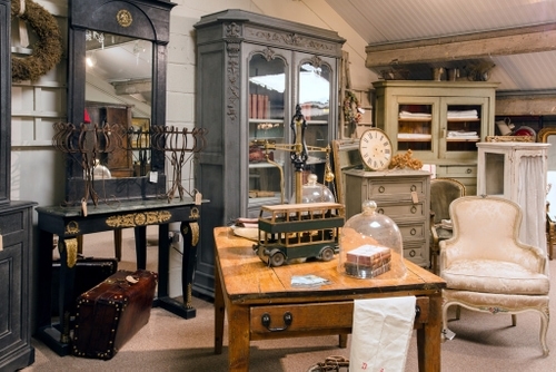 Antique shop interiors