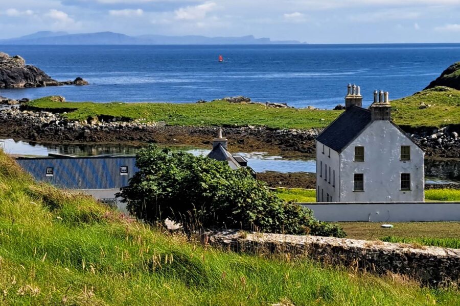 house exterior with surrounding sea views